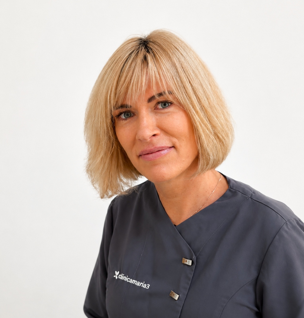 Dra. Tatiana Greadzenco, médica capilar en Clínica María 3 Marbella
